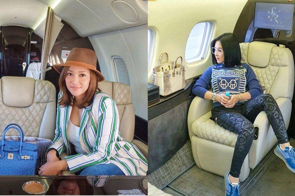 Ngaku Punya Mertua, Jet Pribadi Syahrini Mirip dengan Maia Estianty?