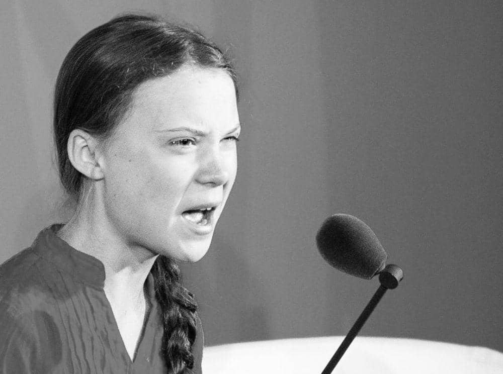 Greta Thunberg saat memberikan pidatonya di acara Aksi Iklim di markas PBB di New York, Amerika Serikat, pada 23 September 2019. instagram.com/gretathunberg