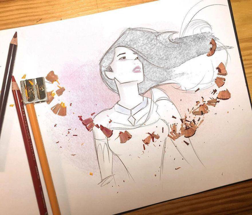 9 Ilustrasi Ini Seperti Karya 3 Dimensi, Cool Abis!