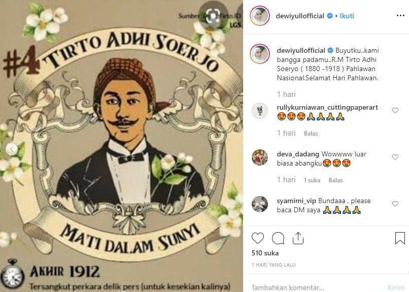 Instagram.com/dewiyullofficial