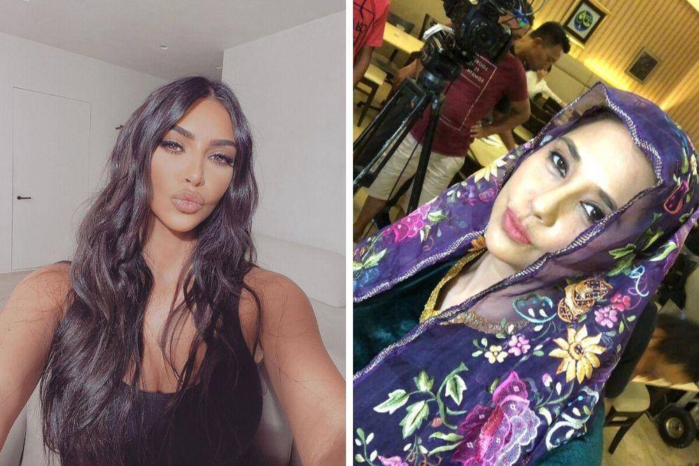 instagram.com/kimkardashian, instagram.com/ayukhadijahazhari
