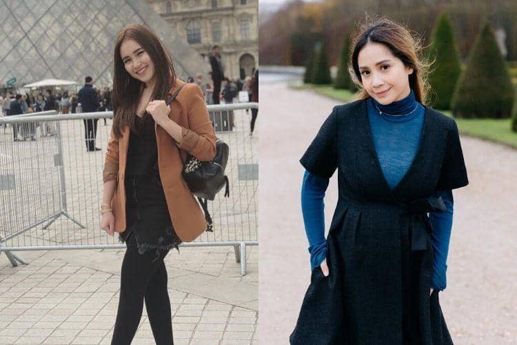 Perbandingan Gaya Liburan Nagita Slavina dan Ayu Tingting