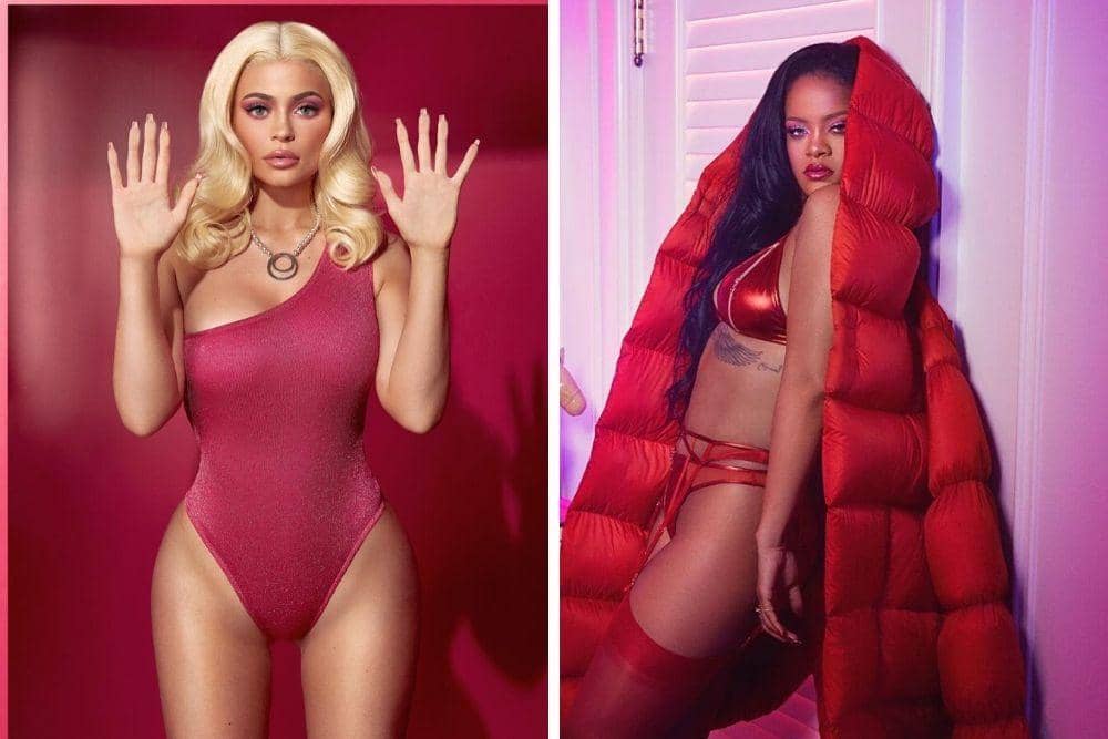 instagram.com/kyliejenner , instagram.com/badgalriri