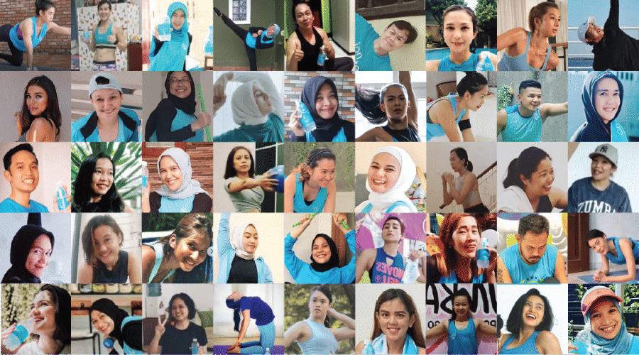Tetap Fit #DiRumahAja, ION WATER Ajak Masyarakat Olahraga Virtual