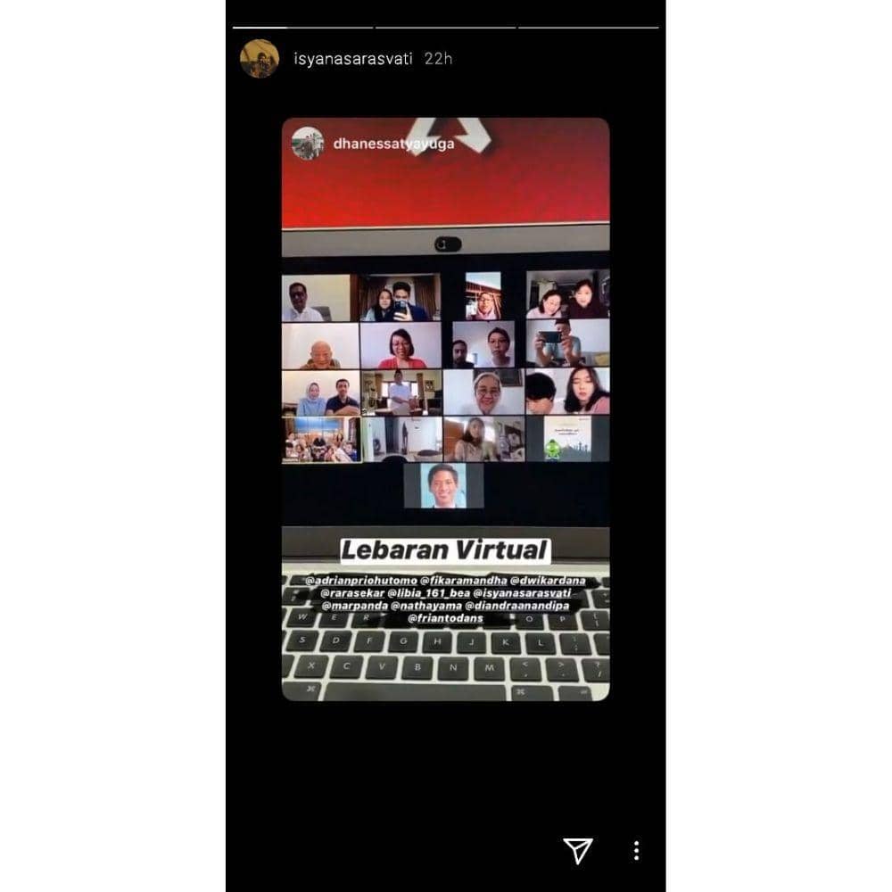 Instagram.com/isyanasarasvati