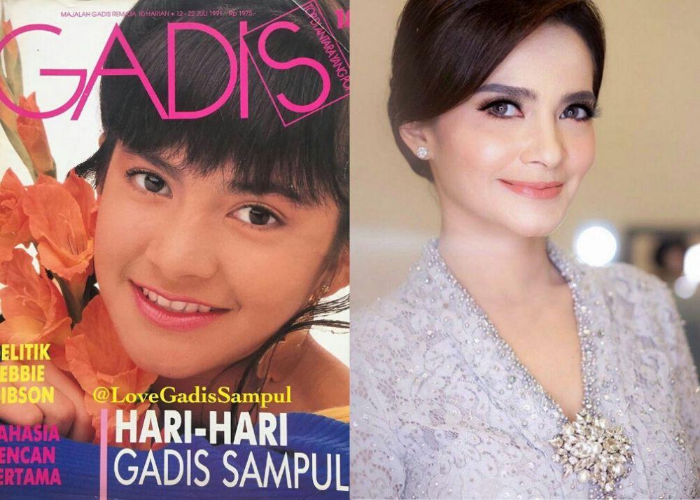 Perbandingan Foto Dulu dan Sekarang, 9 Artis Alumni Gadis Sampul