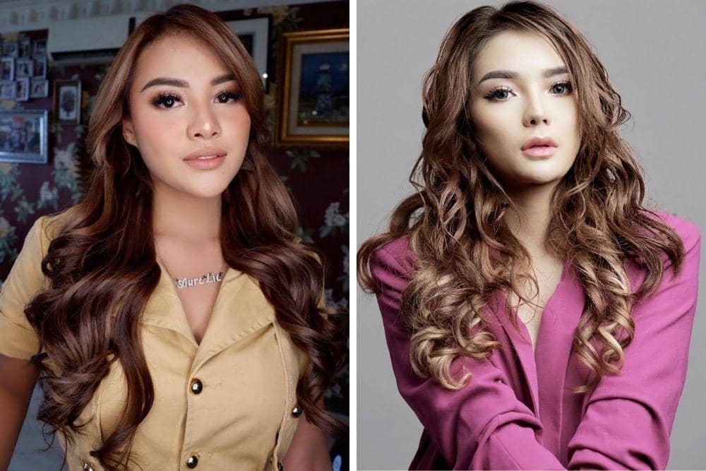 Bikin Salfok, Adu Gaya Riasan Aurel Hermansyah vs Nabilla Aprillya!