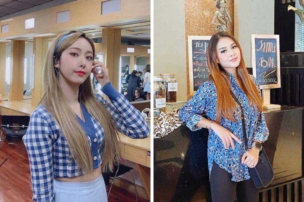 Instagram.com/gfriendofficial , instagram.com/aurelie.hermansyah