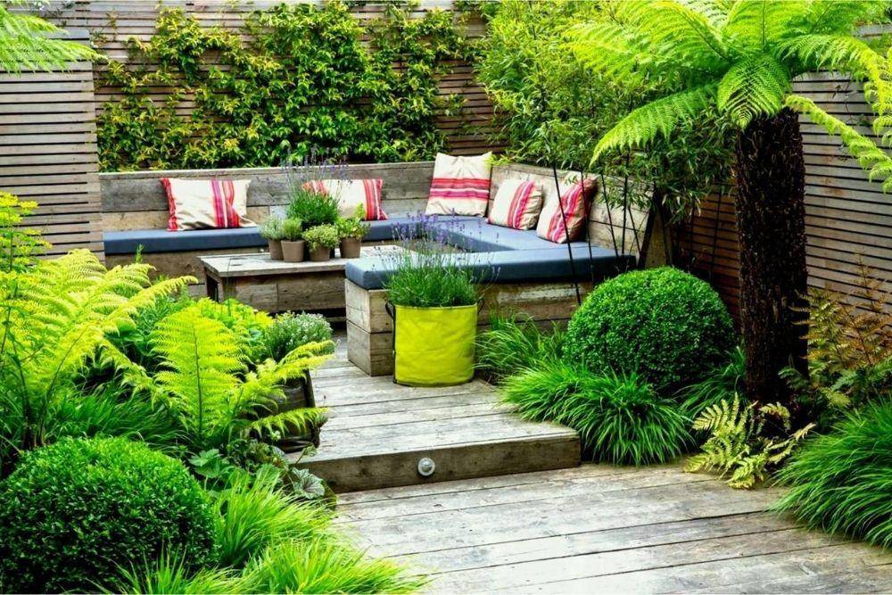 9 Inspirasi Taman Mungil di Halaman Belakang Rumah