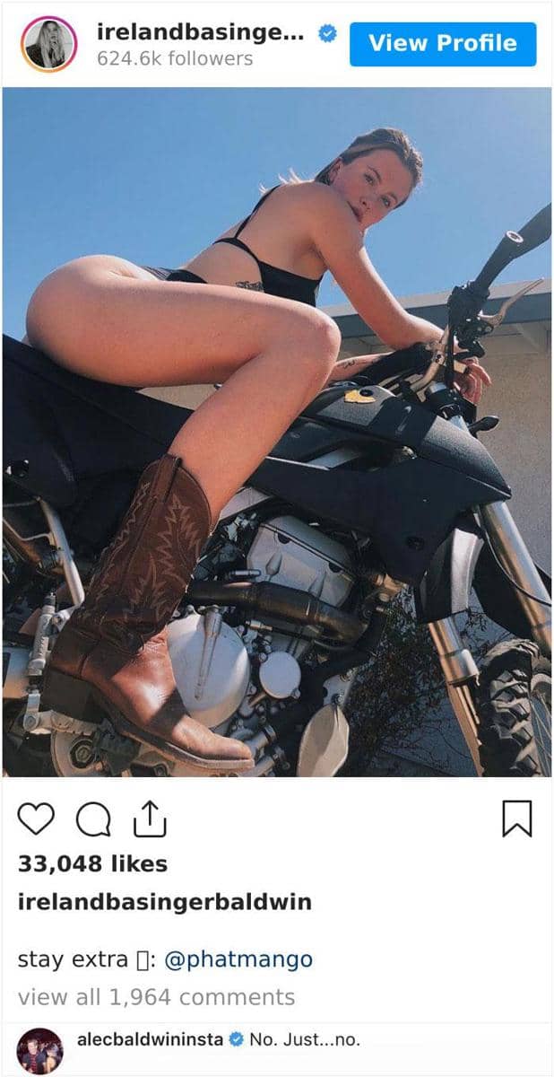 Instagram.com/irelandbasingerbaldwin