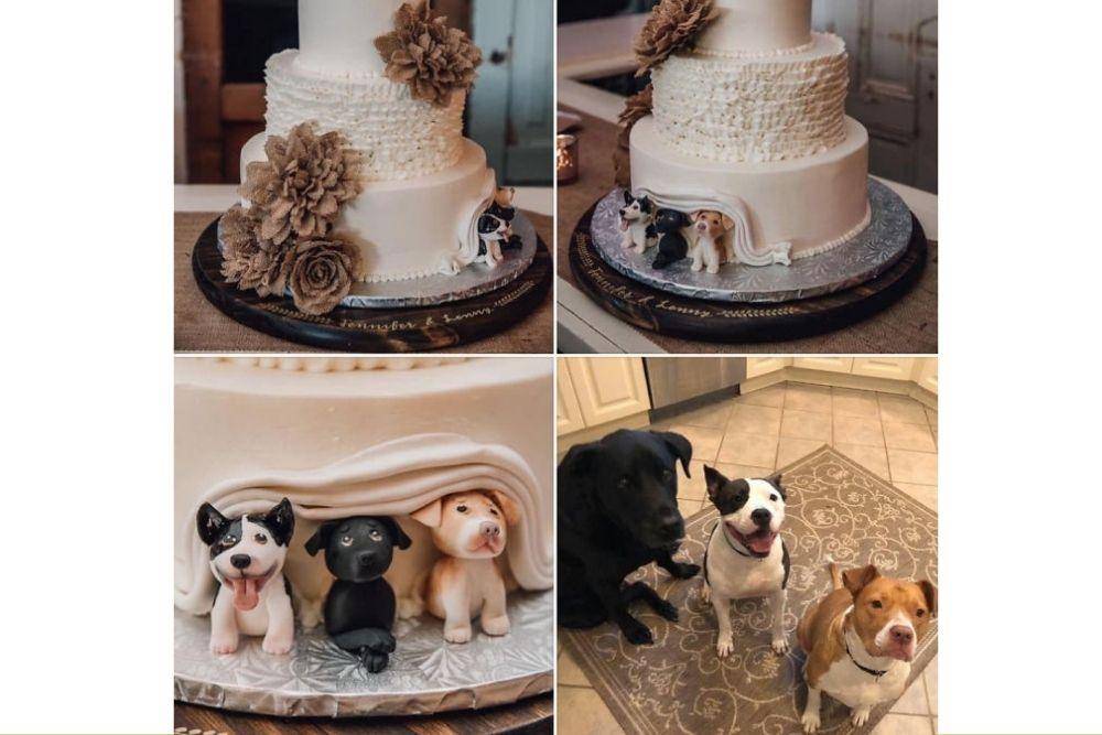 Super Cute, 12 Kue Pernikahan yang Beda Ini Bikin Kamu Gemas!