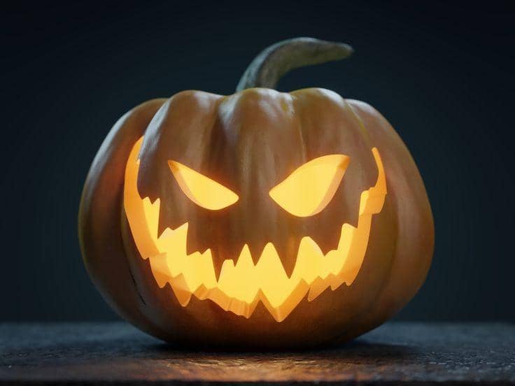Jack O'Lantern sebagai simbol Halloween