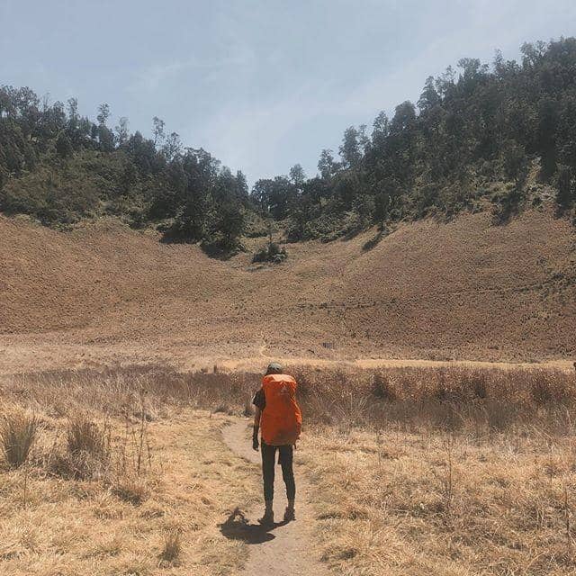 Ilustrasi pendakian Semeru. instagram.com/mariabeatrce