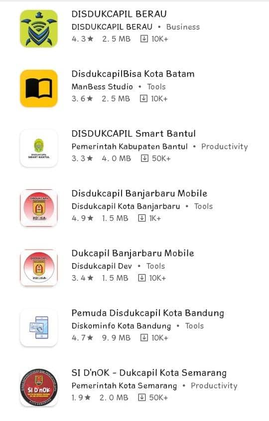 Dok. PlayStore