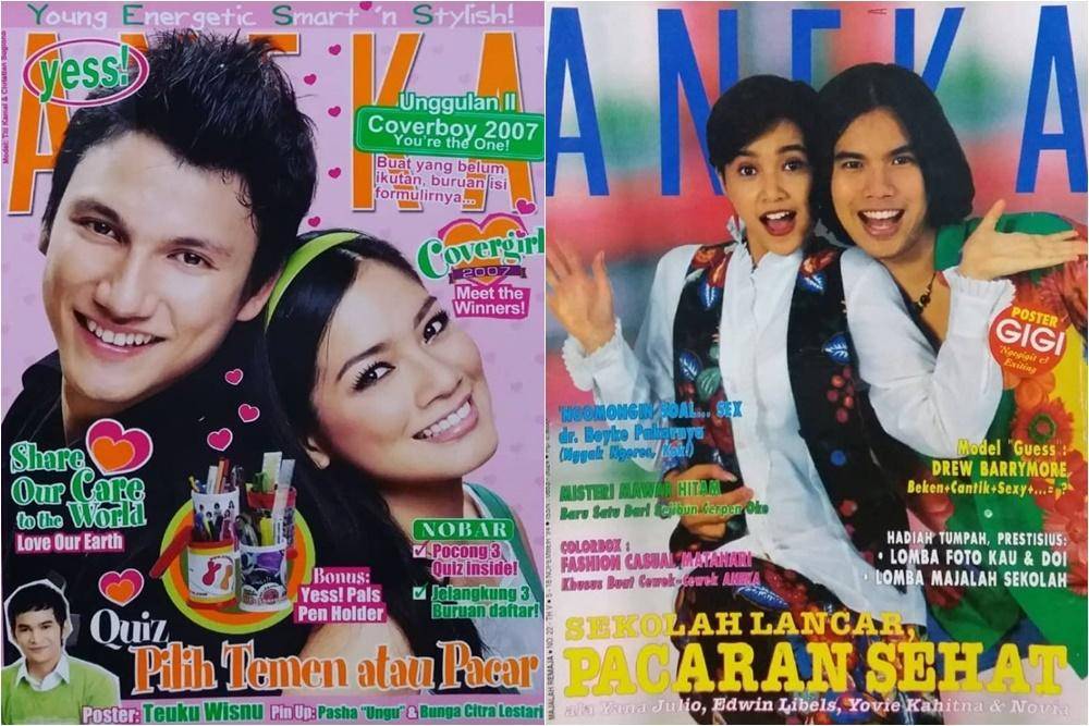 Pangling! Ini 13 Potret Lawas Pasangan Artis Saat Jadi Cover Majalah