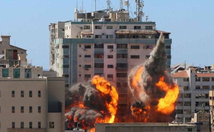 ANTARA FOTO/REUTERS/Ashraf Abu Amrah/rwa