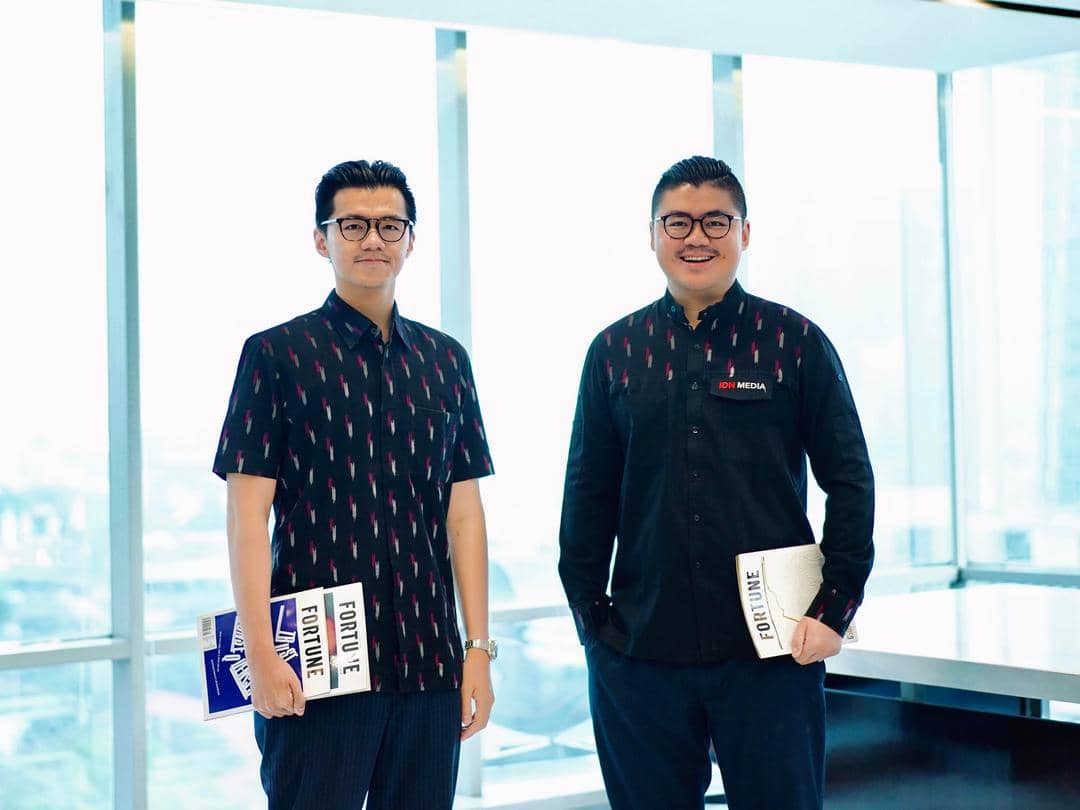 William Utomo, COO IDN Media dan Winston Utomo, CEO IDN Media (Dok. IDN Media/Herka Pangaribowo)