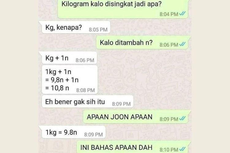 10 Chat Kocak Saat Kamu Kangen Tapi Gengsi Ngomong, Bikin Mikir!