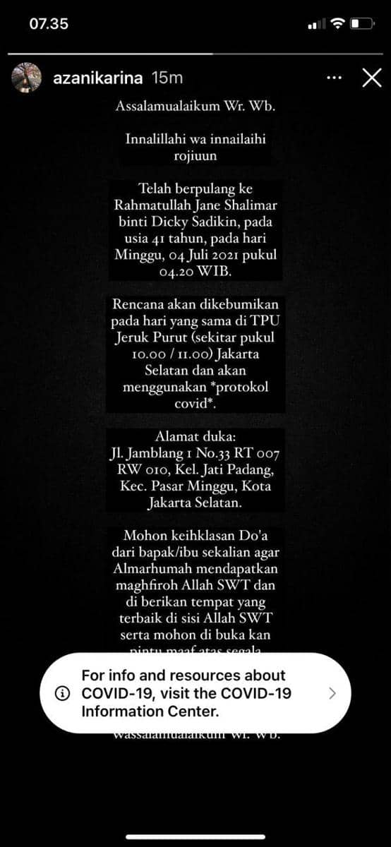 Instagram.com/azanikarina