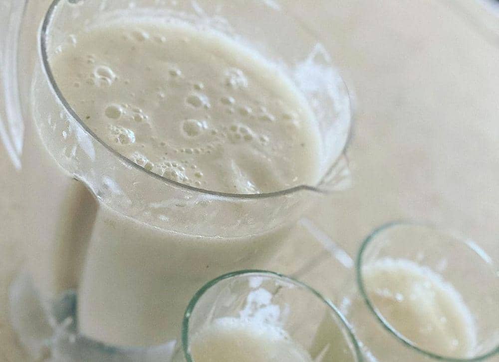 ilustrasi daging buah sirsak yang telah diblender (instagram.com/shansveganshack)