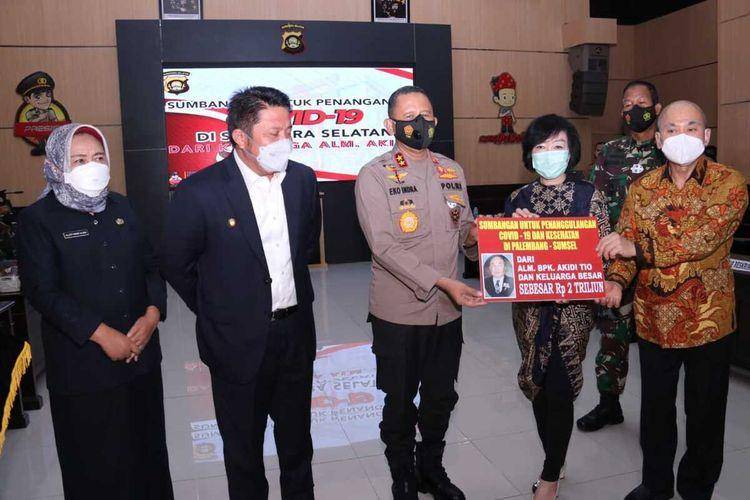 Sosok Akidi Tio, Dermawan yang Sumbang Rp2 Triliun untuk Sumsel