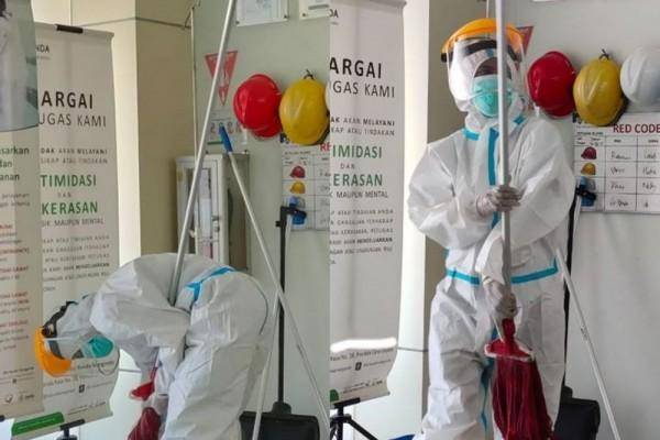 Miris, Petugas Kebersihan RS COVID-19 Tidak Pernah Dapat Insentif 