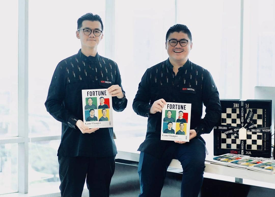 COO IDN Media, William Utomo dan CEO IDN Media, Winston Utomo (Dok. IDN Media/Herka Pangaribowo)
