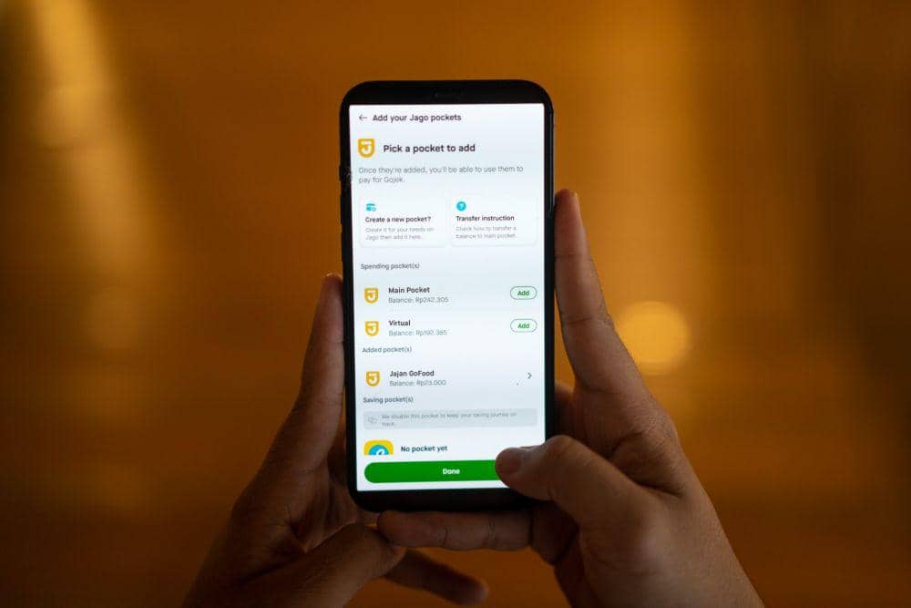 fitur Kantong Jago di aplikasi Gojek (dok. Bank Jago x GoPay)
