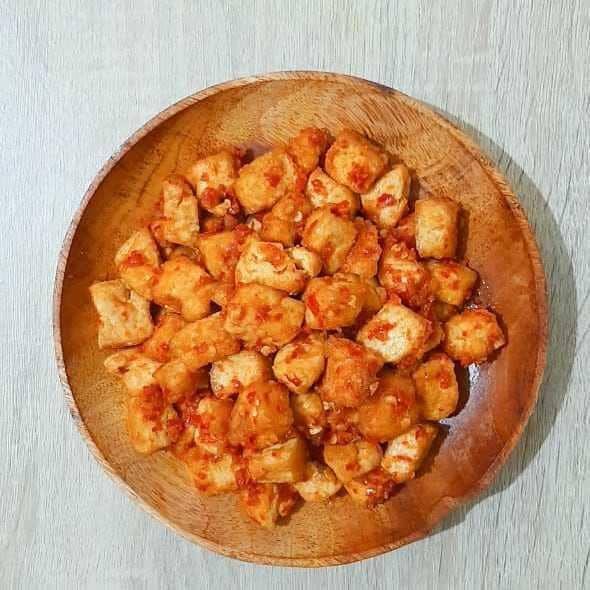 tahu balado (instagram.com/cateringjatiasih)