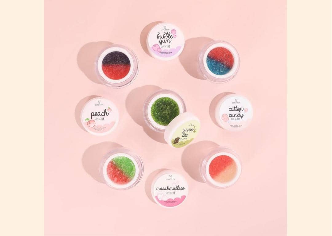 rekomendasi lip scrub lokal/ instagram.com/ liplapin