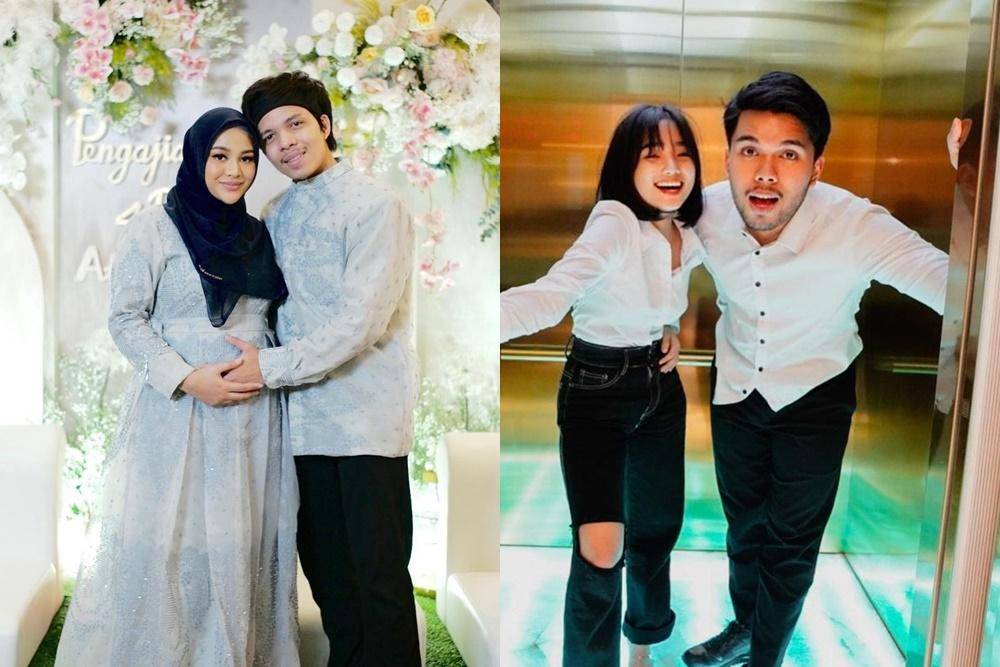 Kakak Adik Romantis, 10 Potret Adu Mesra Atta-Aurel vs Thariq-Fuji