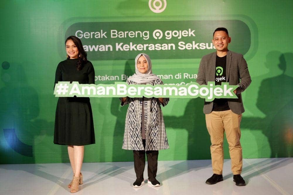 Konferensi Pers Virtual Gojek #AmanBersamaGojek