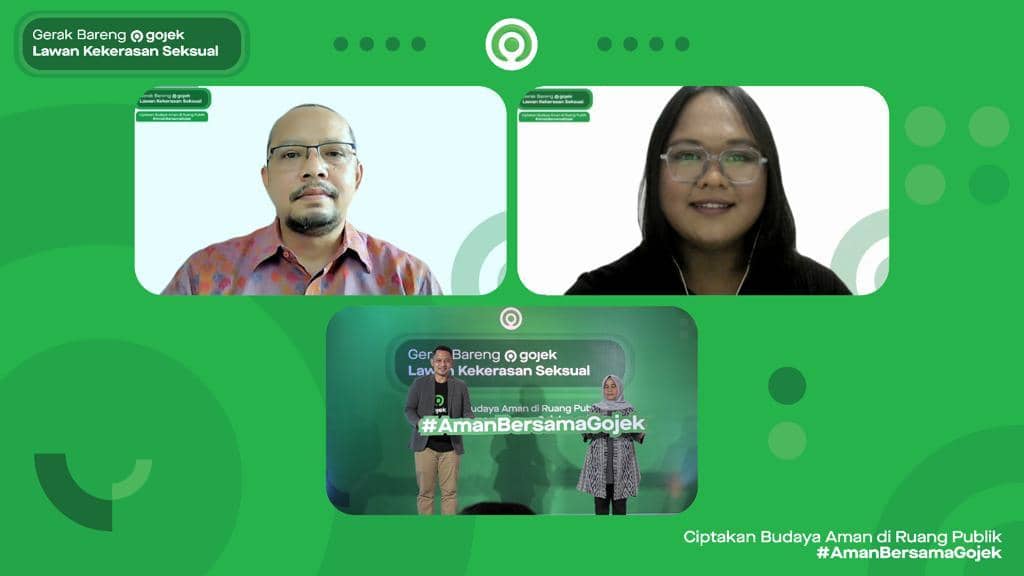 Konferensi Pers Virtual Gojek #AmanBersamaGojek