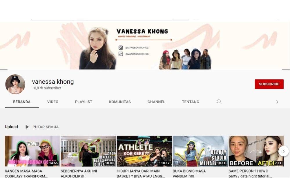 youtube.com/vanessa khong