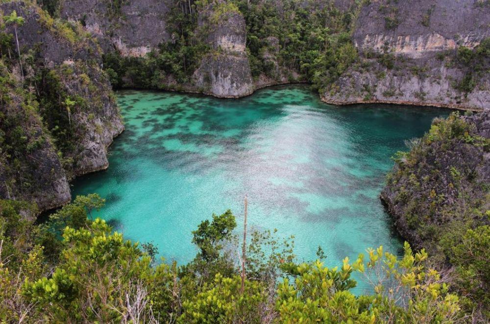 Pesona Telaga Bintang-Raja Ampat (instagram.com/apstravel)