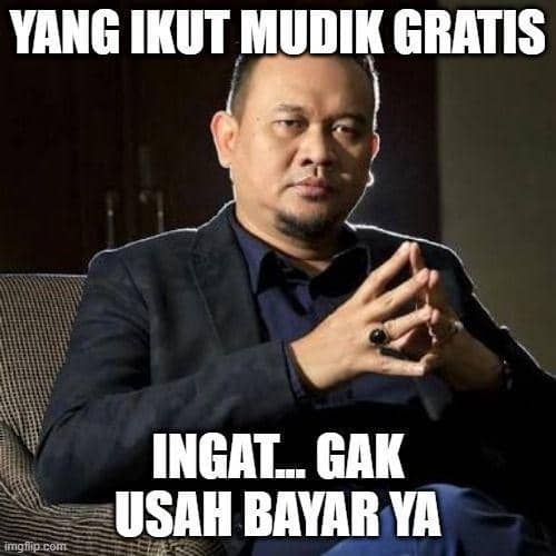 Tips mudik Cak Lontong