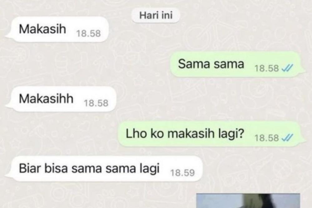 Kocak! 10 Chat Modus Merayu yang Ending-nya Bikin Ngakak