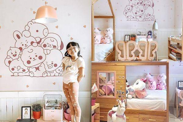 10 Potret Kamar Gempita yang Terinspirasi Dari BT21, Lucu dan Gemas!