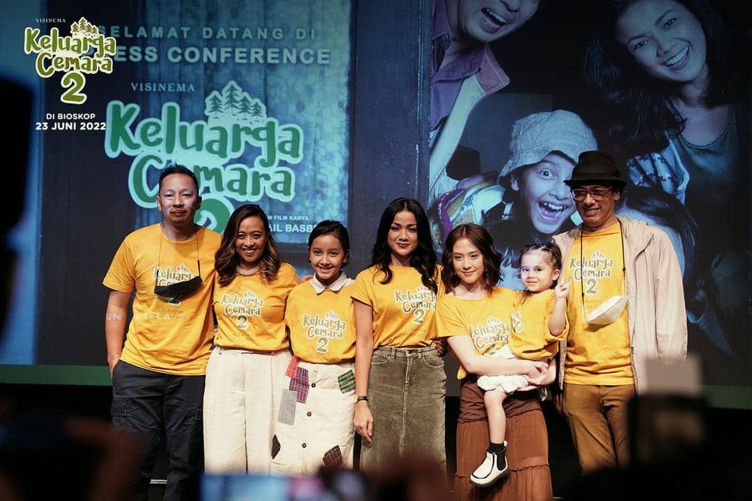 Press Conference Keluarga Cemara 2
