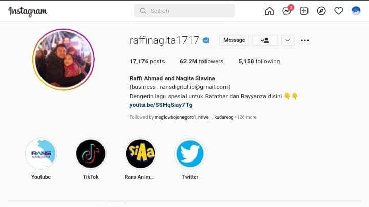 Instagram / raffinagita1717