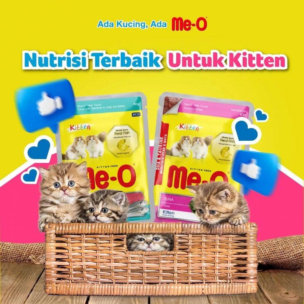 Me-o cat food (instagram.com/meo_indonesia)
