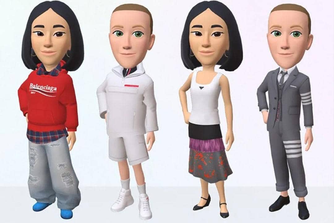 Facebook 'Meta' Gandeng Desainer untuk Rilis Digital Outfit!