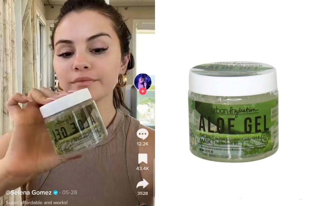 tiktok.com/@selenagomez & urbanhydration.com