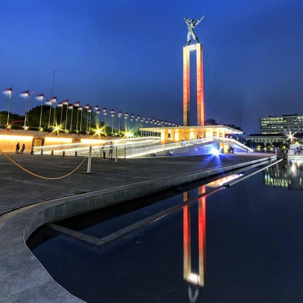 potret Taman Lapangan Banteng