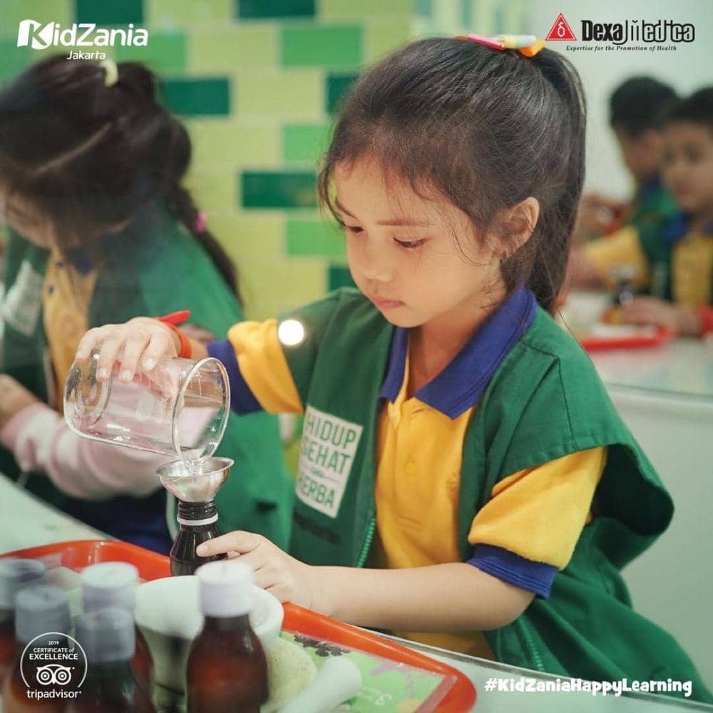 Potret aktivitas anak di KidZania Jakarta (instagram.com/kidzaniajakarta)