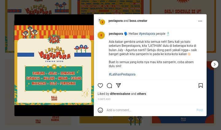 Instagram / Pestapora