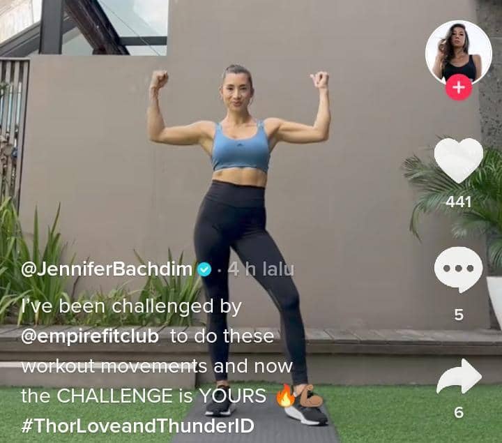 Tiktok Jennifer Bachdim