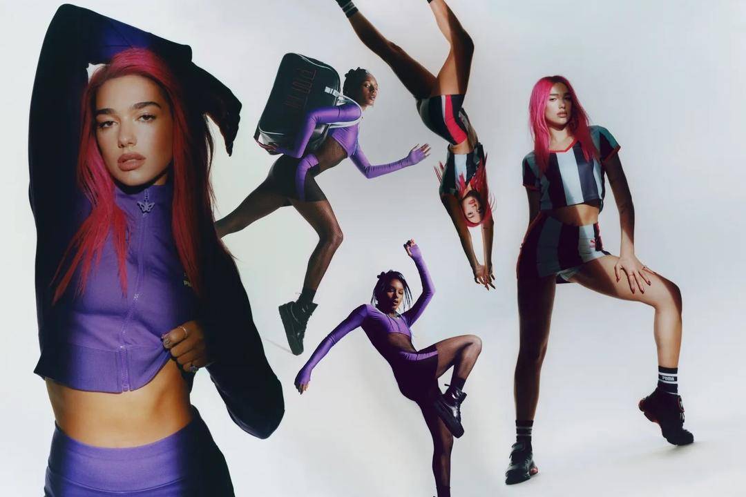 Kolaborasi Kedua Dua Lipa dan PUMA yang Penuh Warna Nostalgia