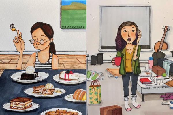Hidup Bebas, Ini 10 Ilustrasi yang Gambarkan Kehidupan Anak Kos