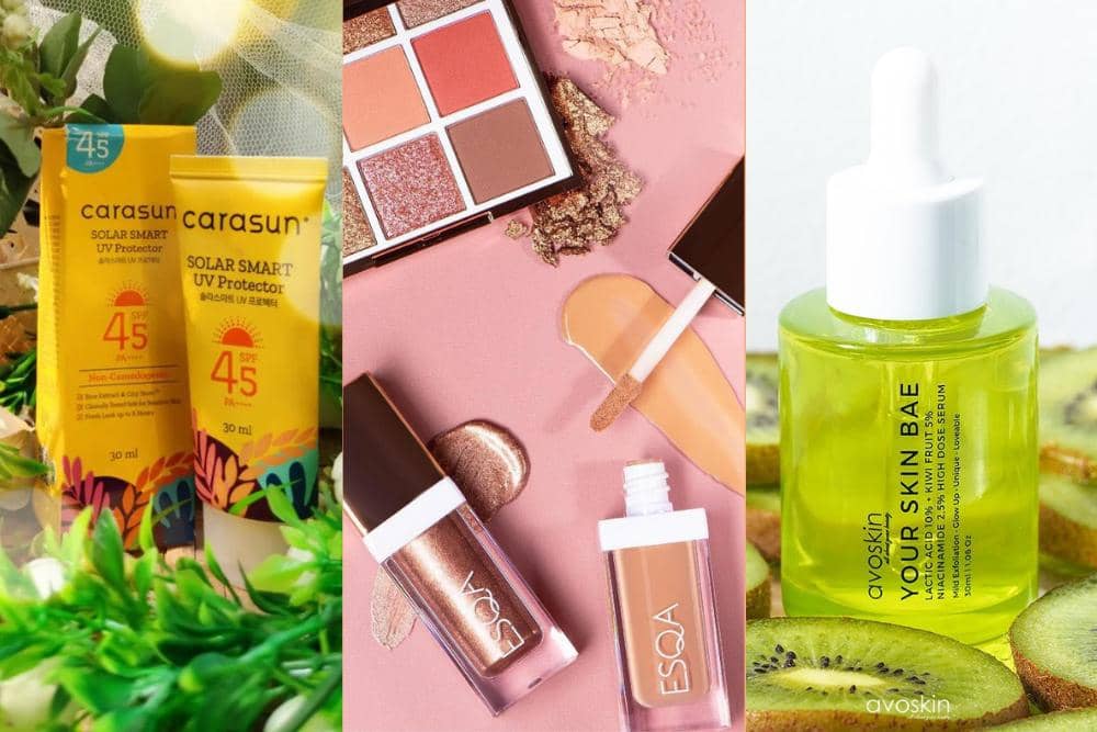 instagram.com/carasun.id, esqacosmetics, avoskinbeauty